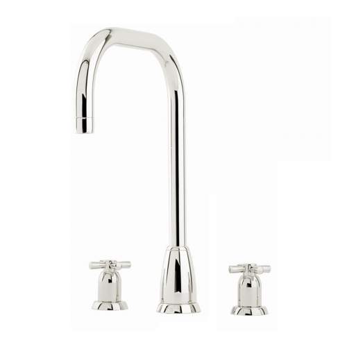 Perrin and Rowe CALLISTO 4887 Three Hole Kitchen Tap