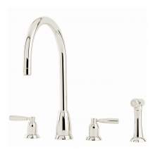 Perrin and Rowe CALLISTO 4891 Four Hole Kitchen Tap with Rinse