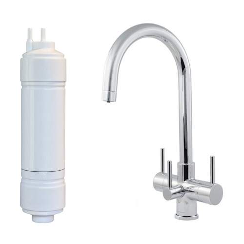 Bluci CARO2 TriPuro Water Filter Kitchen Tap Sinks Taps