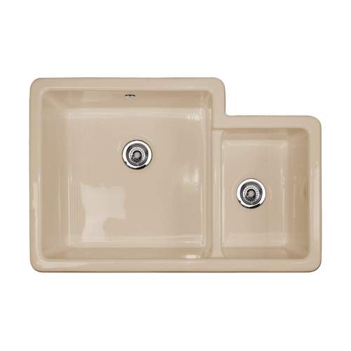 Shaws Brindle 800 1.75 Bowl Ceramic Kitchen Sink BRINDLE800/BI