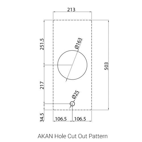 PITT® by Reginox AKAN - 1 PITT Individual Gas Hob