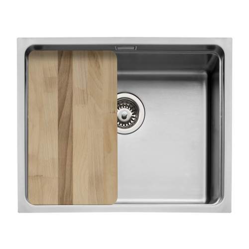 Caple AXLE 50 Inset or Undermount Stainless Steel Kitchen Sink - AXL50