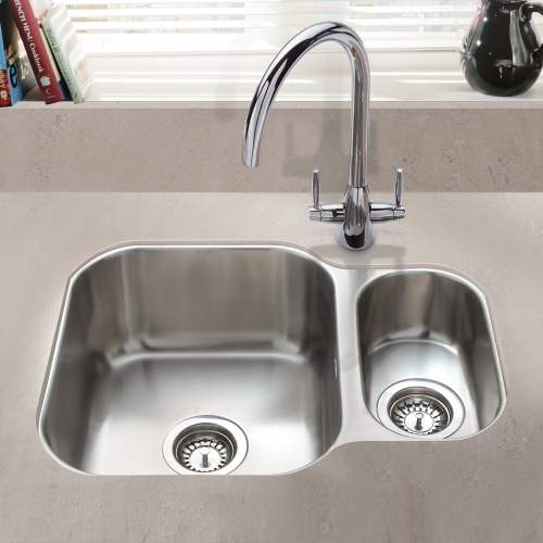 Bluci RUBUS 150UR Undermount 1.5 Bowl Sink