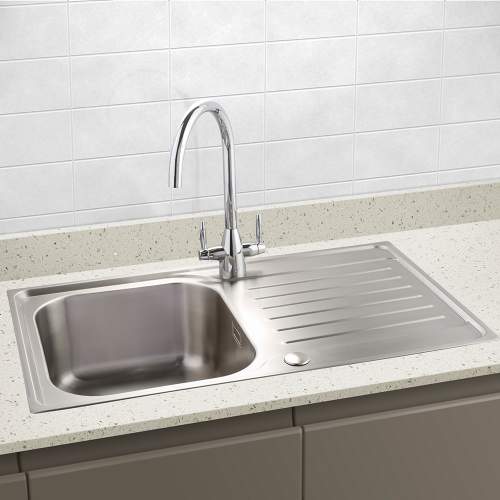 Bluci Rubus 17 Compact Single Bowl Kitchen Sink