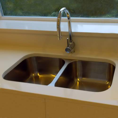 RUBUS 3535U Undermount 2.0 Bowl Kitchen Sink