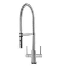 Caple Novato Stainless Steel Pull-Out Spray Kitchen Tap