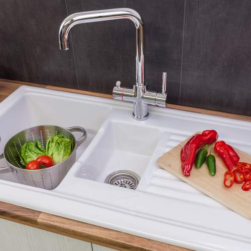Reginox Amanzi 3-in-1 Instant Hot Water Kitchen Tap