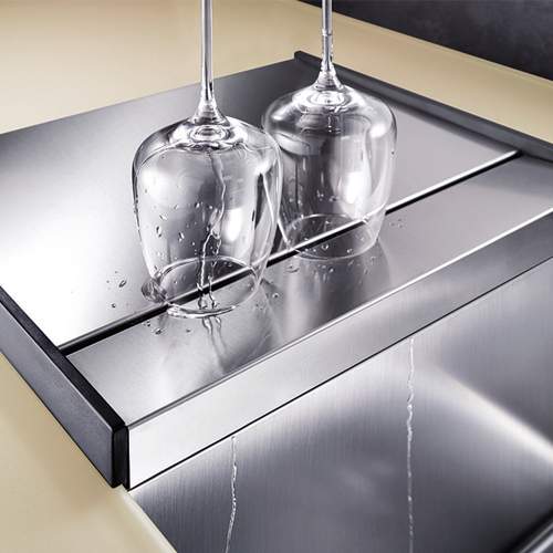 Blanco Steelart Elements Stainless Steel Separate Drainer - BL467637 Lifestyle