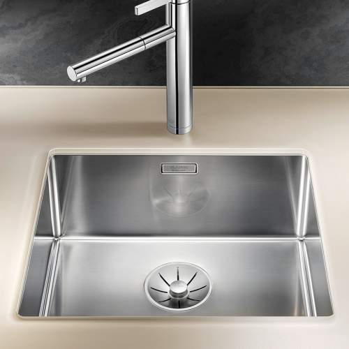 Blanco CLARON 450-U Steelart Elements Stainless Steel Undermount Kitchen Sink - Model: BL467692