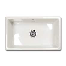Shaws CLASSIC SINGLE 800 Inset Large Bowl Sink - White