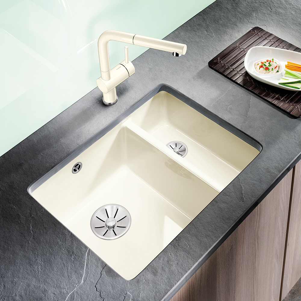 Blanco SUBLINE 350/150U CERAMIC Undermount Kitchen Sink