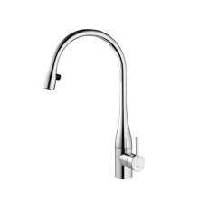 KWC EVE Kitchen Mixer Tap with Pull-Out Spray & LED in Chrome