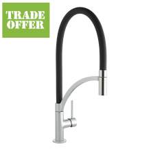 Bluci ARCO Pull-Out Hose Single Lever Professional Tap with Black Hose
