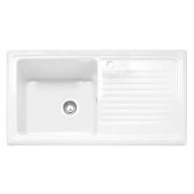 Caple WILTSHIRE 100 Single Bowl Inset Ceramic Kitchen Sink