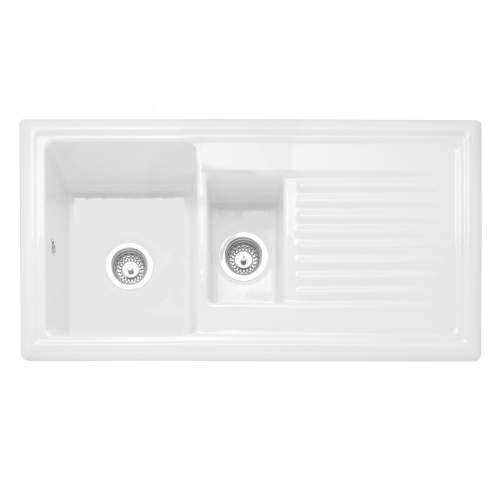 Caple WILTSHIRE 150 1.5 Bowl Inset Ceramic Kitchen Sink