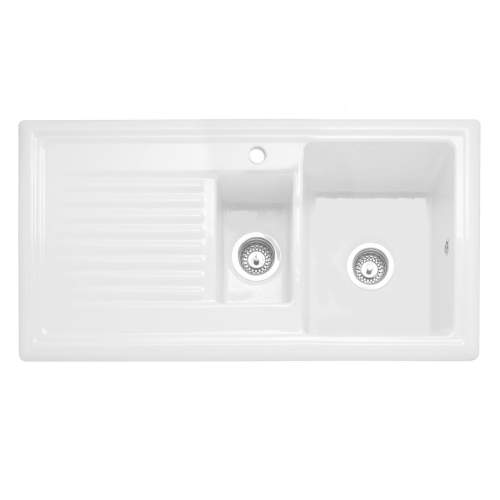 Caple WILTSHIRE 150 1.5 Bowl Inset Ceramic Kitchen Sink