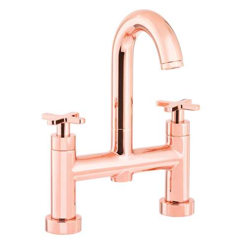 Abode SERENITIE Deck Mounted Bath Filler Tap in Rose Gold - AB2602