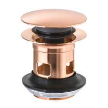 Abode Rose Gold Basin Clicker Waste - AB2613