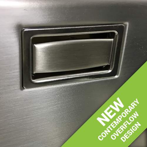 New contemporary overflow plate