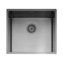 Caple Mode 45 Versatile Single Bowl Sink in Gunmetal Grey