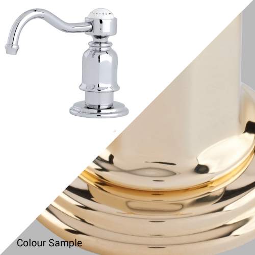 Perrin & Rowe 6995 Soap Dispenser in Polished Brass