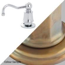 Perrin & Rowe 6695 Soap Dispenser in Aged Brass