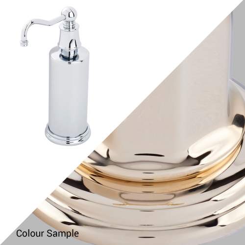 Perrin & Rowe 6633 Country Freestanding Soap Dispensers in Gold