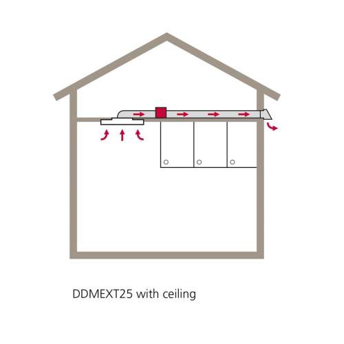 Caple DDMEXT25 Extraction Motor