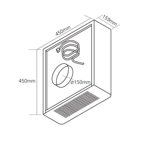 Caple DDMEXT30 Extraction Motor