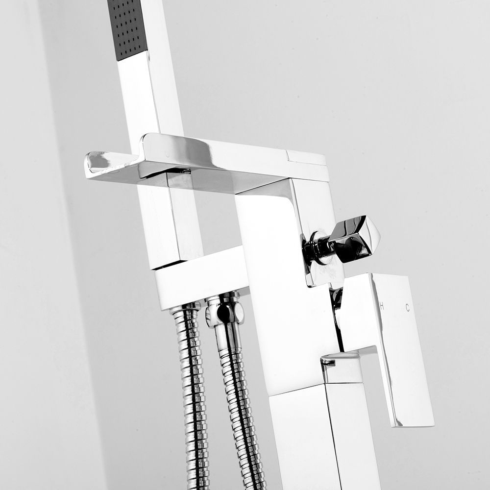 Aquabro DUNK Square Free Standing Bath Tap