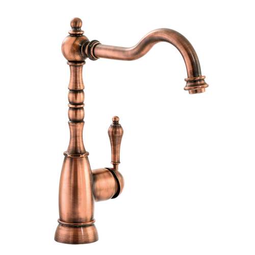 Abode BAYENNE Single Lever Mixer Kitchen Tap in Century Copper - AT3087