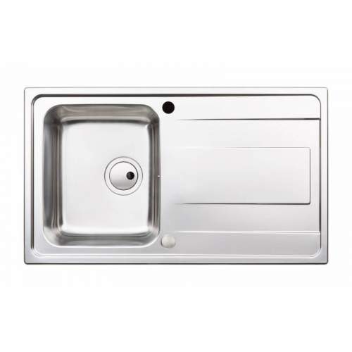 Abode Ixis Single Compact Bowl Stainless Steel Kitchen Sink - AX5101