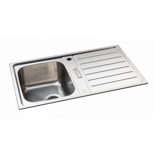 Abode Neron Single Compact Bowl Stainless Steel Kitchen Sink - AW5111