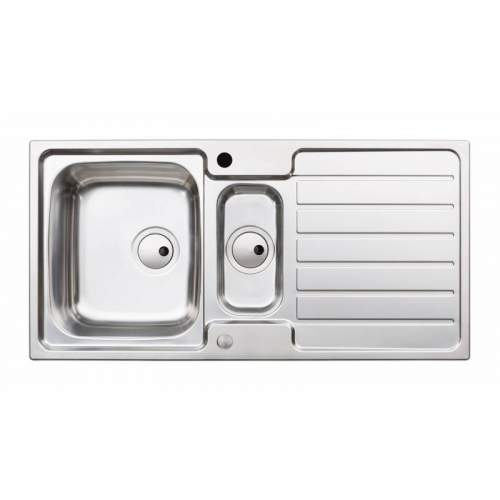 Abode Neron 1.5 Bowl Stainless Steel Kitchen Sink - AW5113