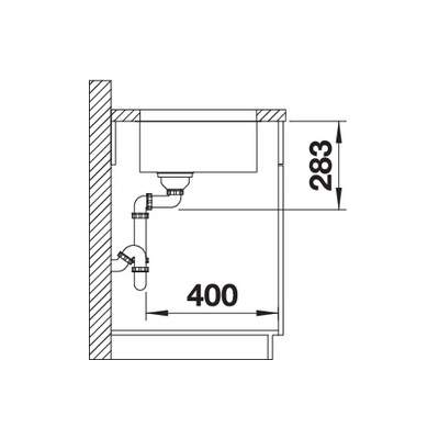 Blanco SUPRA 500-U Kitchen Sink - BL452615