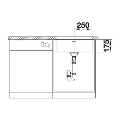 Blanco SUPRA 500-U Kitchen Sink - BL452615