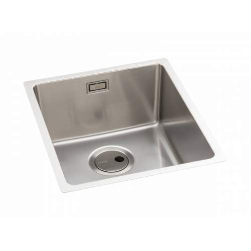Abode Matrix R15 1.0 Bowl Compact Kitchen Sink - AW5121