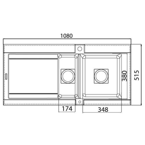 Astracast GEO 1.5 Bowl Granite Kitchen Sink