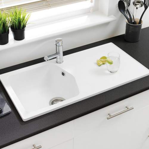 Astracast DART Compact 1.0 Bowl ROK Granite Kitchen Sink