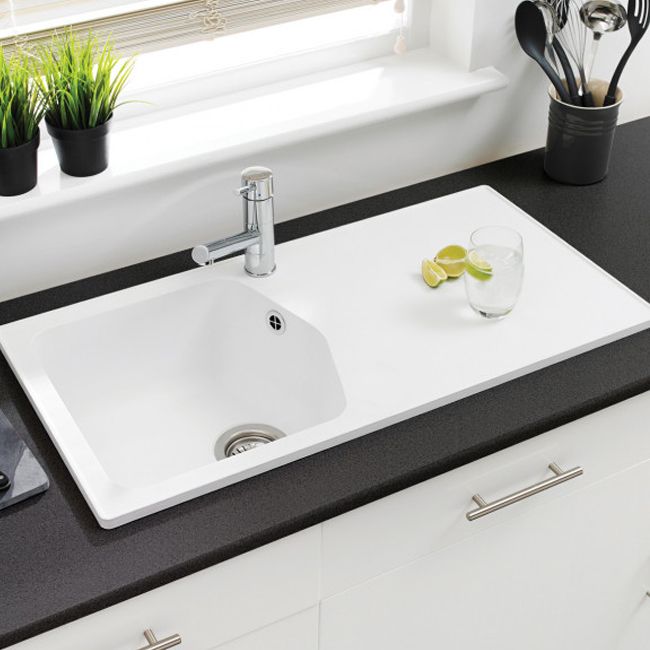 Astracast Dart Compact 1 0 Bowl Rok Granite Kitchen Sink