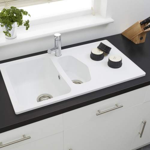 Astracast DART Compact 1.5 Bowl ROK Granite Kitchen Sink