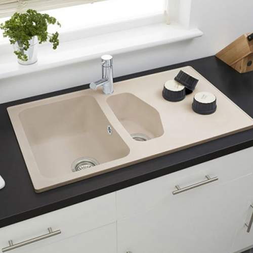 Astracast DART Compact 1.5 Bowl ROK Granite Kitchen Sink
