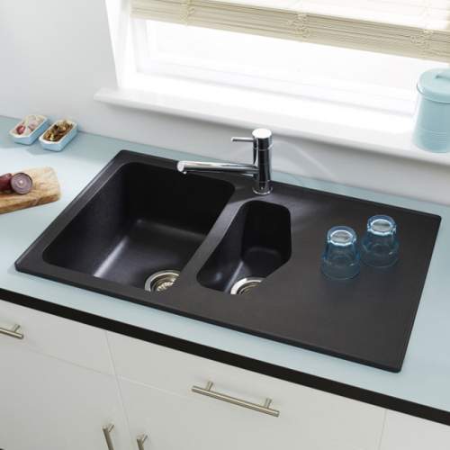 Astracast DART Compact 1.5 Bowl ROK Granite Kitchen Sink