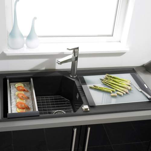 Astracast HELIX 1.0 Bowl ROK Granite Kitchen Sink