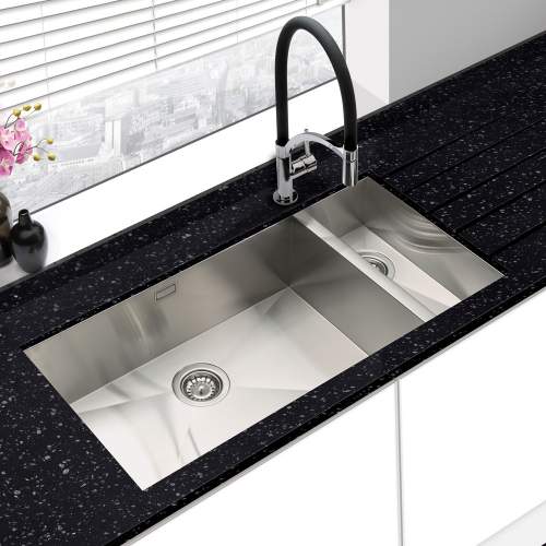 Bluci KUBE 6518 1.5 Bowl Large Kitchen Sink