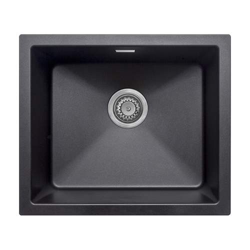 Bluci ACUTE G47 Single Bowl Black Granite Sink