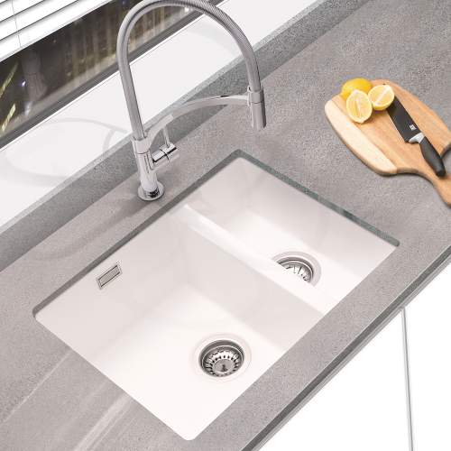 Bluci ACUTE G3314 1.5 Bowl Undermount Granite Sink