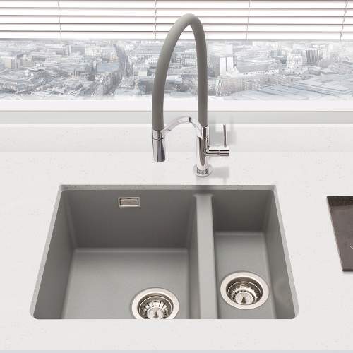 Bluci ACUTE G3314 1.5 Bowl Undermount Granite Sink