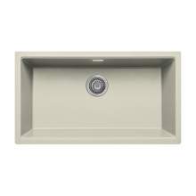 Bluci ACUTE G72 Single Large Bowl Undermount Cream Granite Sink