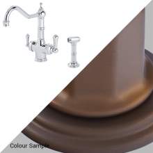 Perrin & Rowe 1770 Celeste 3-in-1 Instant Hot Tap with Rinse in English Bronze